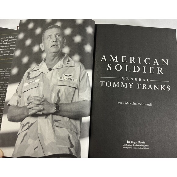 American Soldier by General Tommy Franks 2004 First Edition Hardback - Picture 7 of 10